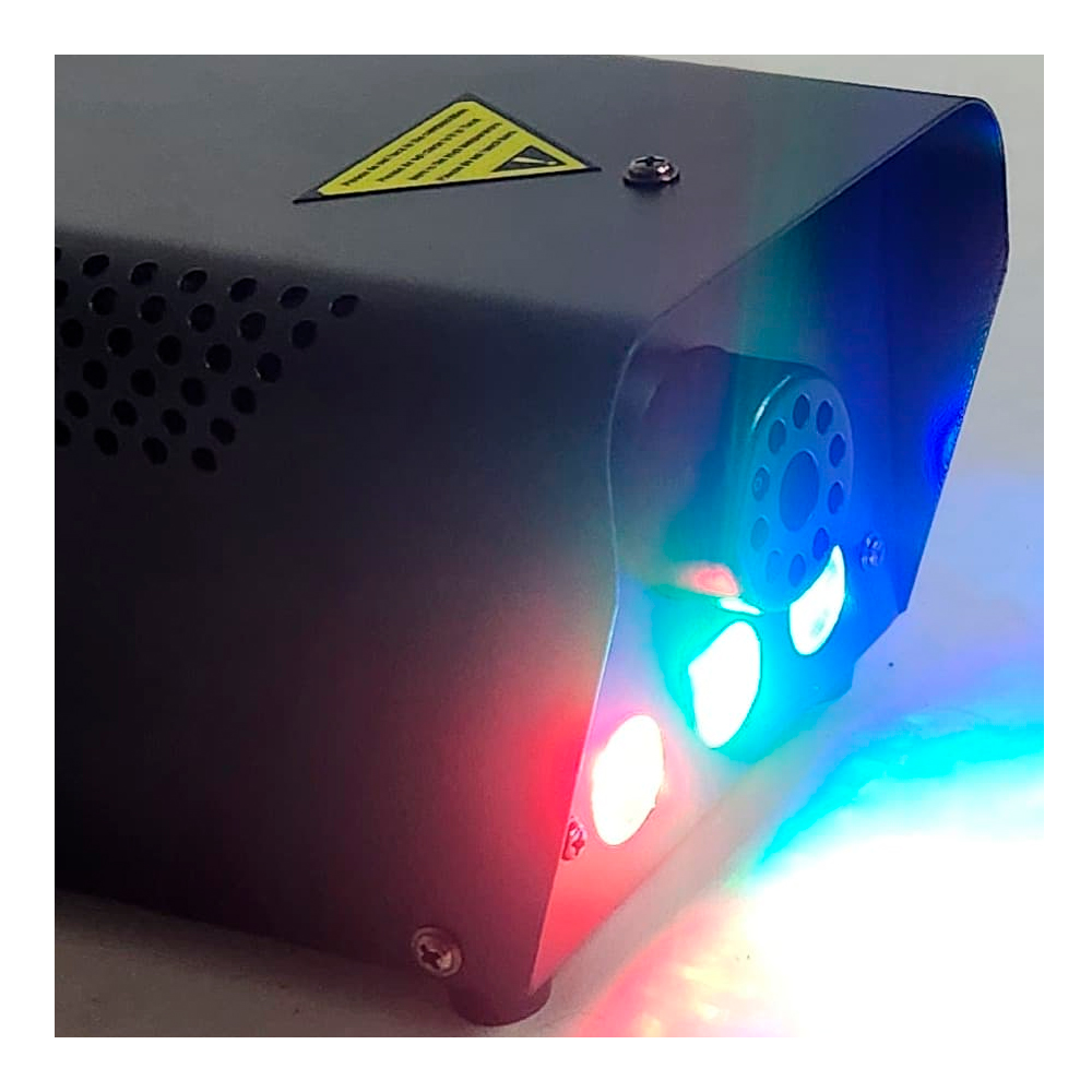 MAQUINA DE HUMO 400W 3LEDS*1W RGB MOD.018-8/L CARVERPRO FX - 5
