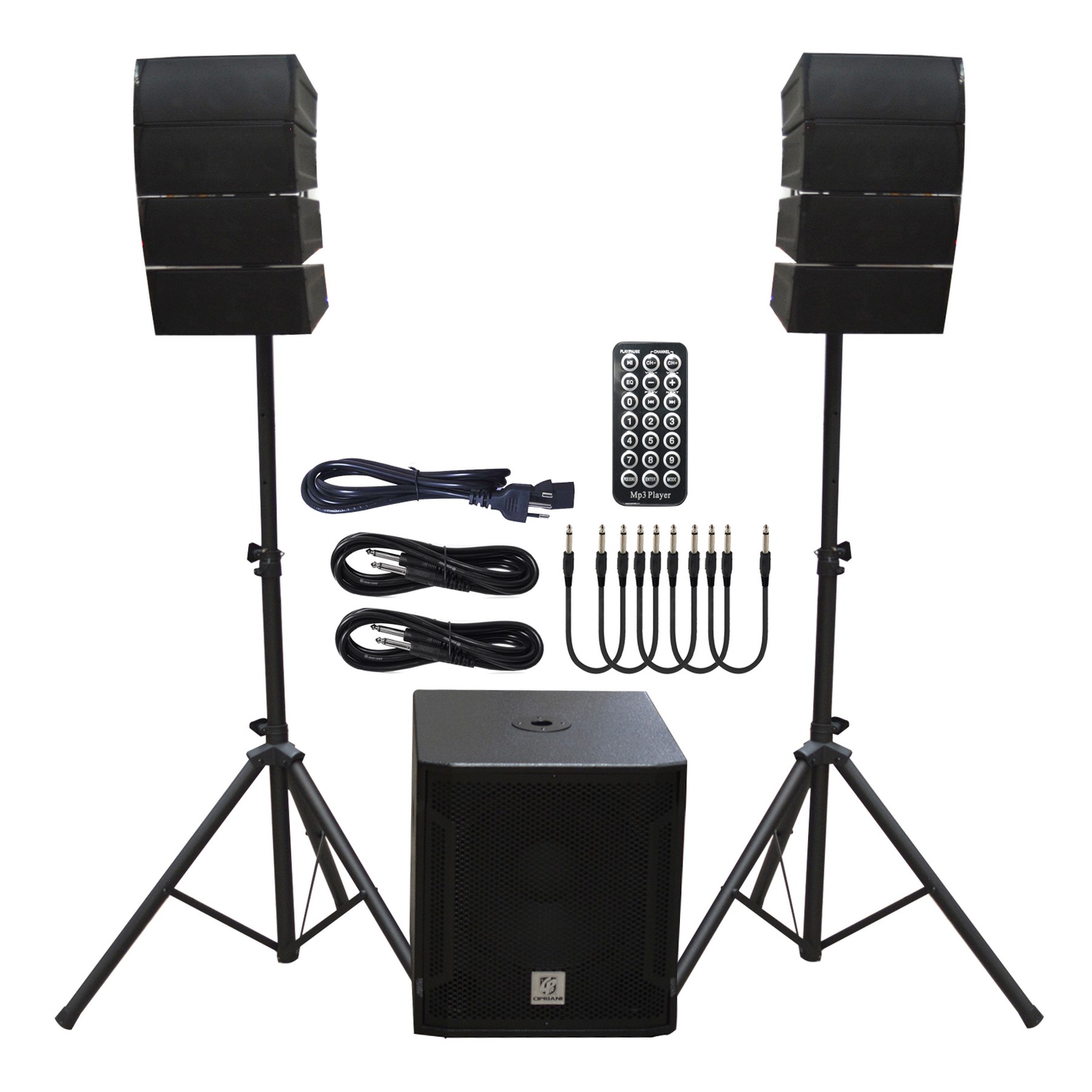 SISTEMA ARRAY SUB15 + 8 550W EMS1500W MAX CIPRIANI VORTEX CAR-158BT - 5
