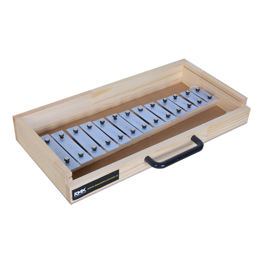 METALOFONO 13NOTAS CON CAJA MOD.13AA RMX - 2