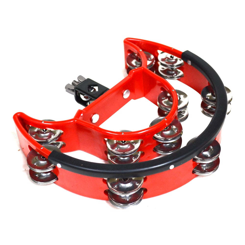 PANDERO EN COLOR ROJO DOBLE PARA BATERIA MOD.PDB-60R RMX - 1