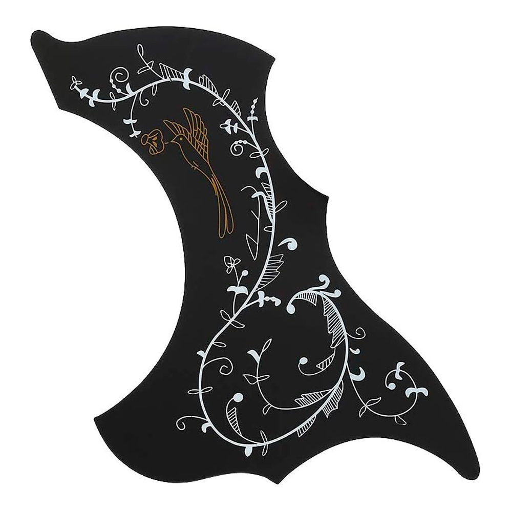 ADORNO PROTECTOR PARA GUITARRA EN COLOR NEGRO 25D SCORPION - 1