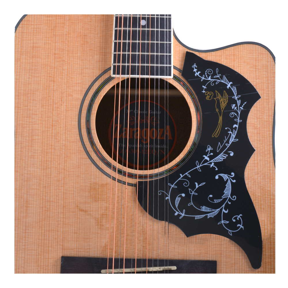 ADORNO PROTECTOR PARA GUITARRA EN COLOR NEGRO 25D SCORPION - 3