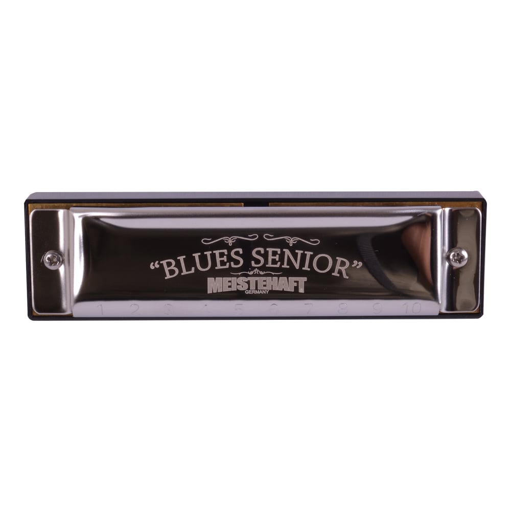 ARMONICA BLUES SENIOR CHROME NOTA C MEISTEHAFT - 1