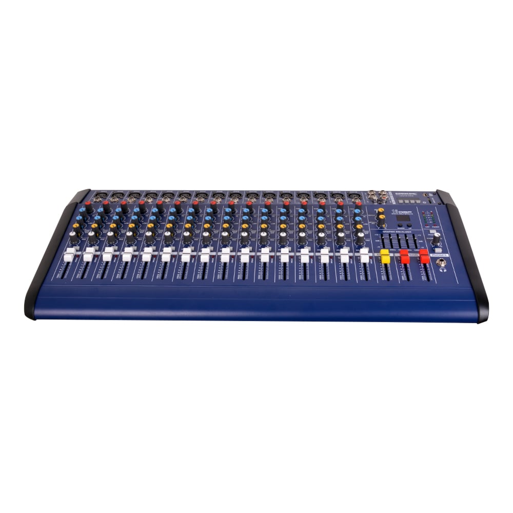 CONSOLA POWER MIXER 16CH BLUETOOTH+ USB UKS-16USB MEKSE - 2