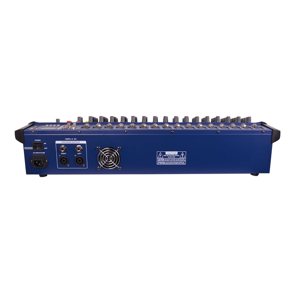 CONSOLA POWER MIXER 16CH BLUETOOTH+ USB UKS-16USB MEKSE - 3