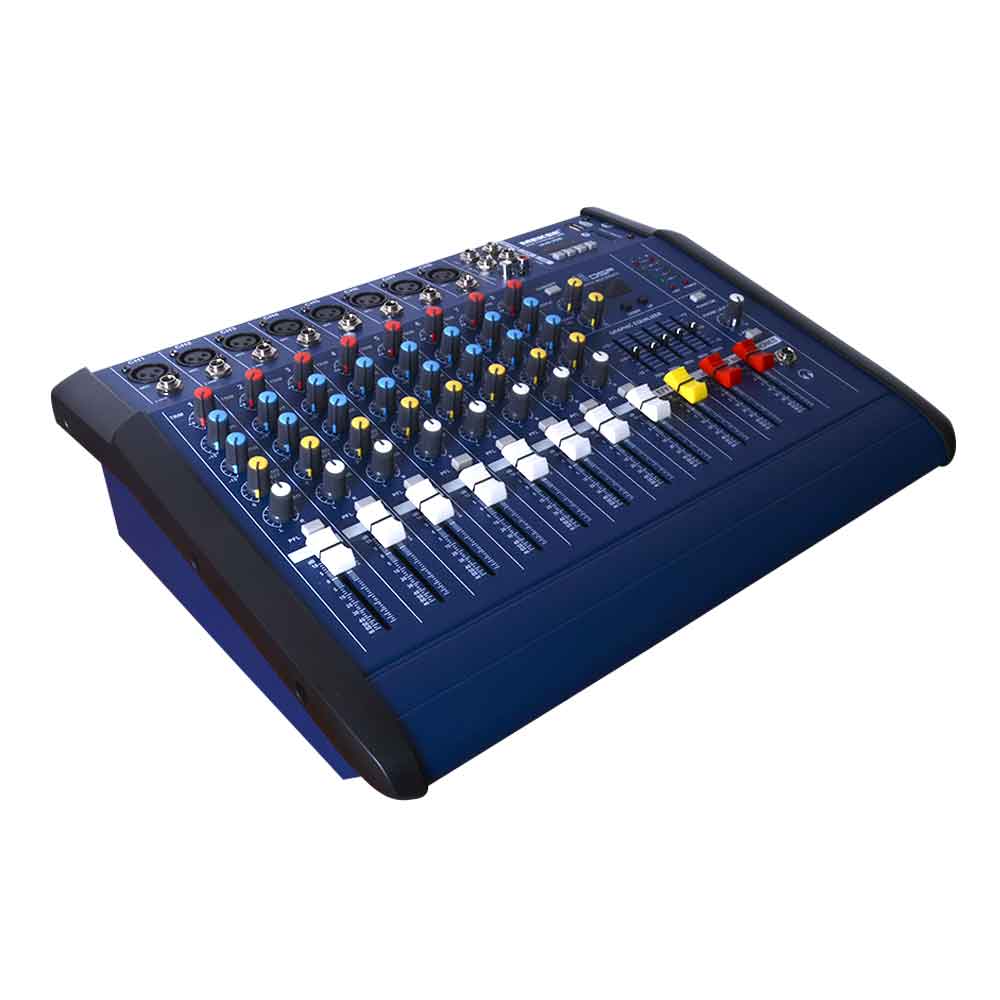 CONSOLA POWER MIXER 8CH BLUETOOTH + USB UKS-8USB MEKSE - 3