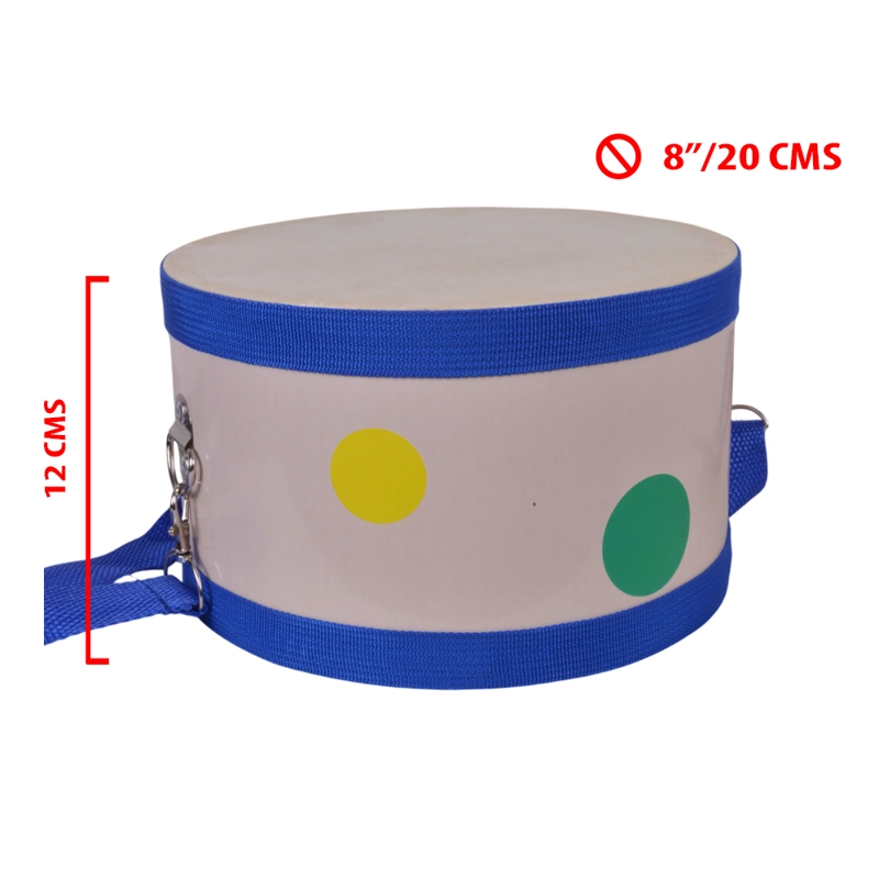 TAMBOR MUSICAL 8 PULGADAS MADERA J-10TAR RMX - 4
