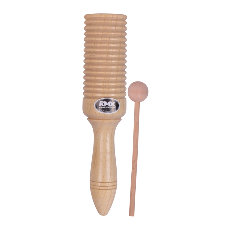 GUIRO CAMPANA DE MADERA CON MAZO RE-18 RMX - 1