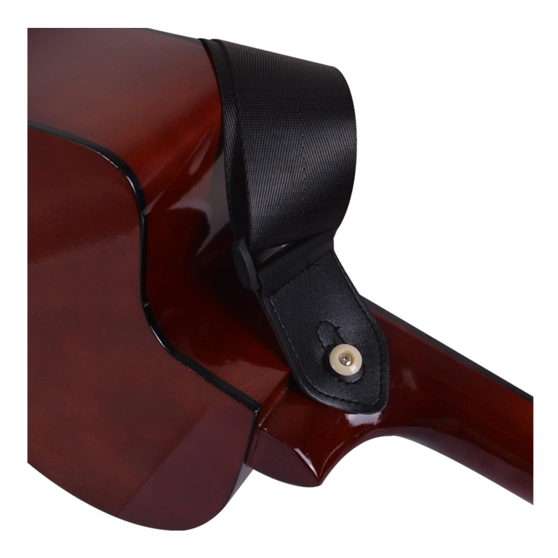 COLGADOR - CORREA PARA GUITARRA NEGRO SC-2100 SCORPION - 2