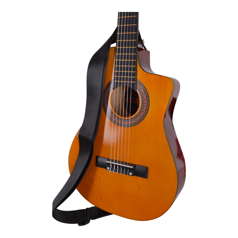 COLGADOR - CORREA PARA GUITARRA NEGRO SC-2100 SCORPION - 3