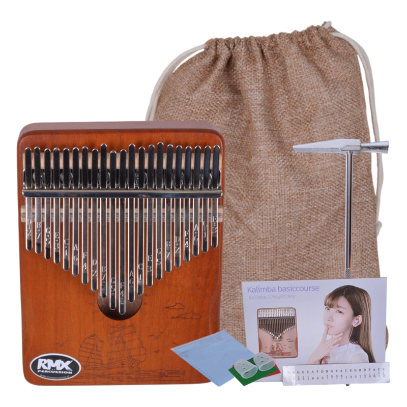 KALIMBA MADERA 21 NOTAS MOD.KMR-21NAT RMX - 3