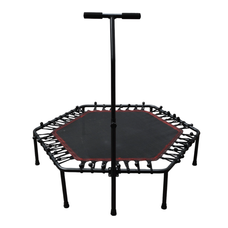 TRAMPOLIN FITNESS HEXAGONAL CON MANGO BEST AMERICA - 2