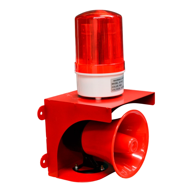 SIRENA COMUNITARIA CON 2 CONTROLES Y BALIZA ROJA BESTAMERICA SF-302 - 1