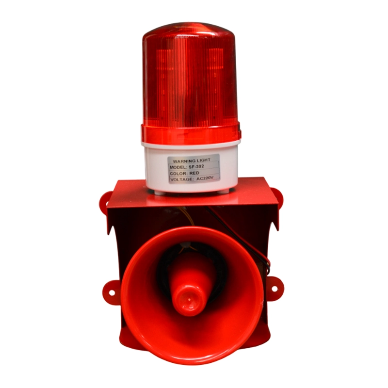 SIRENA COMUNITARIA CON 2 CONTROLES Y BALIZA ROJA BESTAMERICA SF-302 - 2