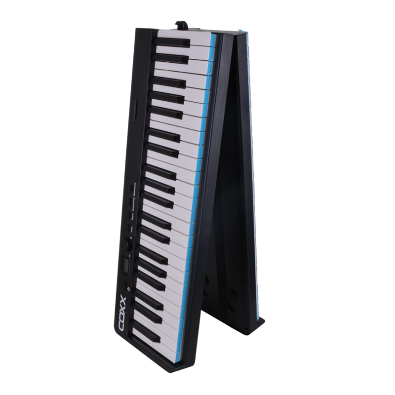 PIANO DIGITAL PORTATIL PLEGABLE 88 NOTAS NEGRO COXX FOLD - 2