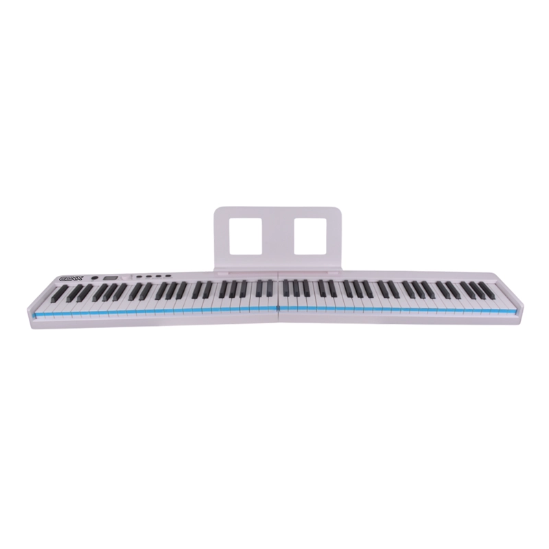PIANO DIGITAL PORTATIL PLEGABLE 88 NOTAS BLANCO COXX FOLD - 1