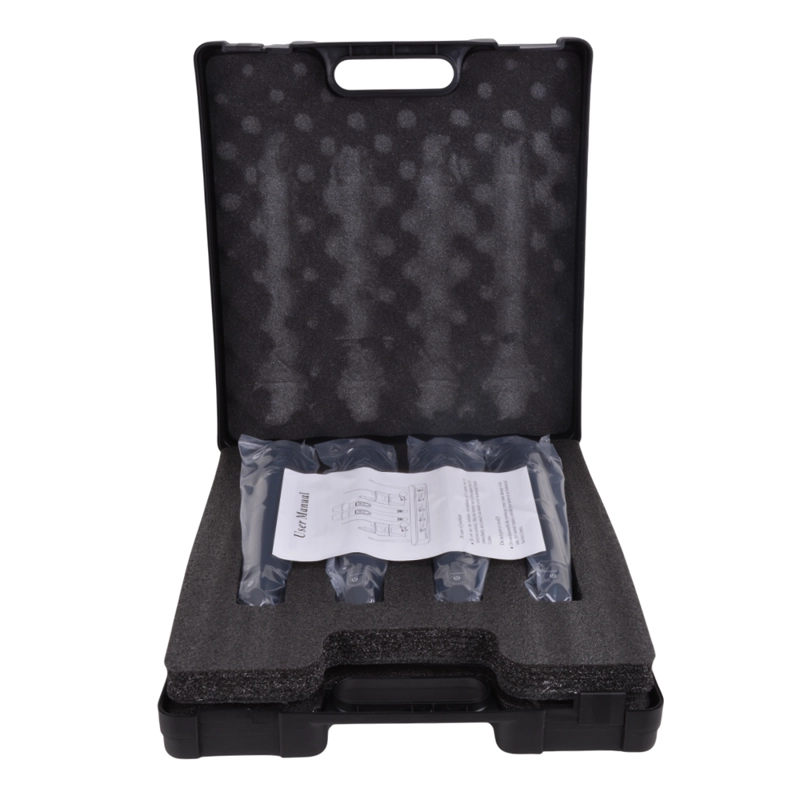 SET 4 MICROFONOS INALAMBRICOS UHF DE MANO GEMINI WUHN-4 - 5
