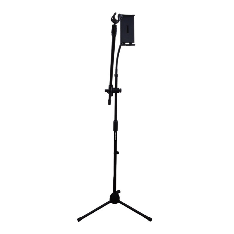 PEDESTAL DE MICROFONO CON SOPORTE PARA TABLET CARVERPRO SPH-200 - 2