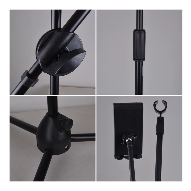PEDESTAL DE MICROFONO CON SOPORTE PARA TABLET CARVERPRO SPH-200 - 3