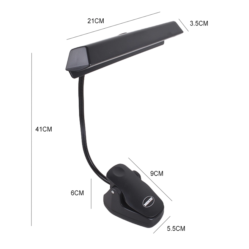 LAMPARA 9 LED PARA ATRIL PARTITURA MKLED-921 MEKSE - 4