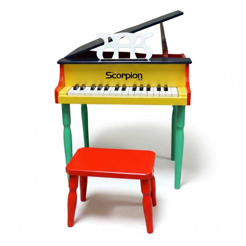 PIANO INFANTIL DE COLA 30N MULTICOLOR PDT-50/MC SCORPION - 1