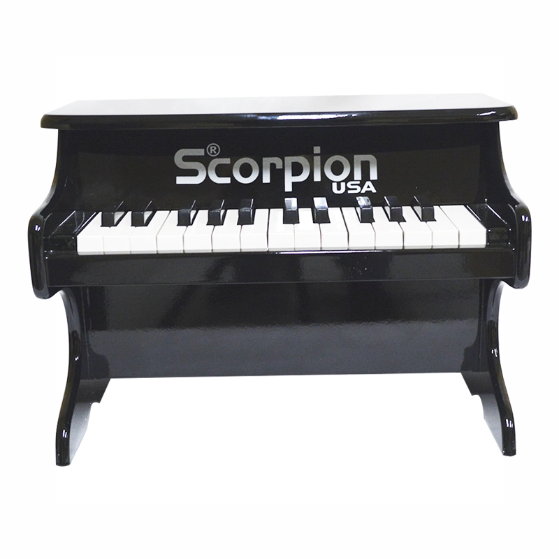 PIANO INFANTIL DE MADERA 25N NEGRO PDT-21/BK SCORPION - 1