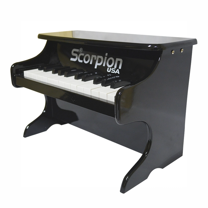 PIANO INFANTIL DE MADERA 25N NEGRO PDT-21/BK SCORPION - 2