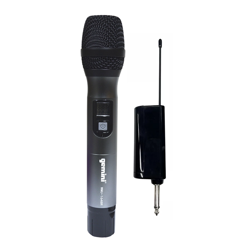 MICROFONO DINAMICO HANDSET INALAMBRICO UHF WMU-1600 GEMINI - 2