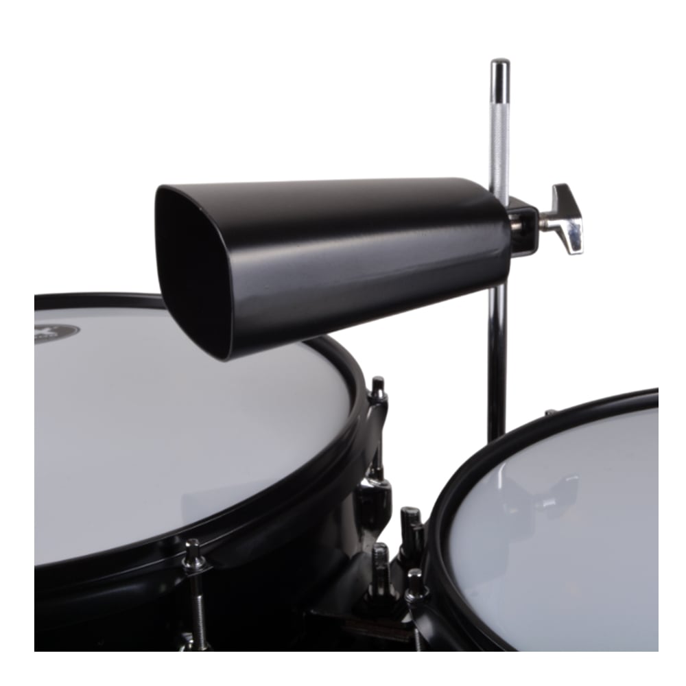 TIMBALETA 13+14 NEGRA INCLUYE CENCERRO Y ATRIL XRD-1314BK RMX - 2