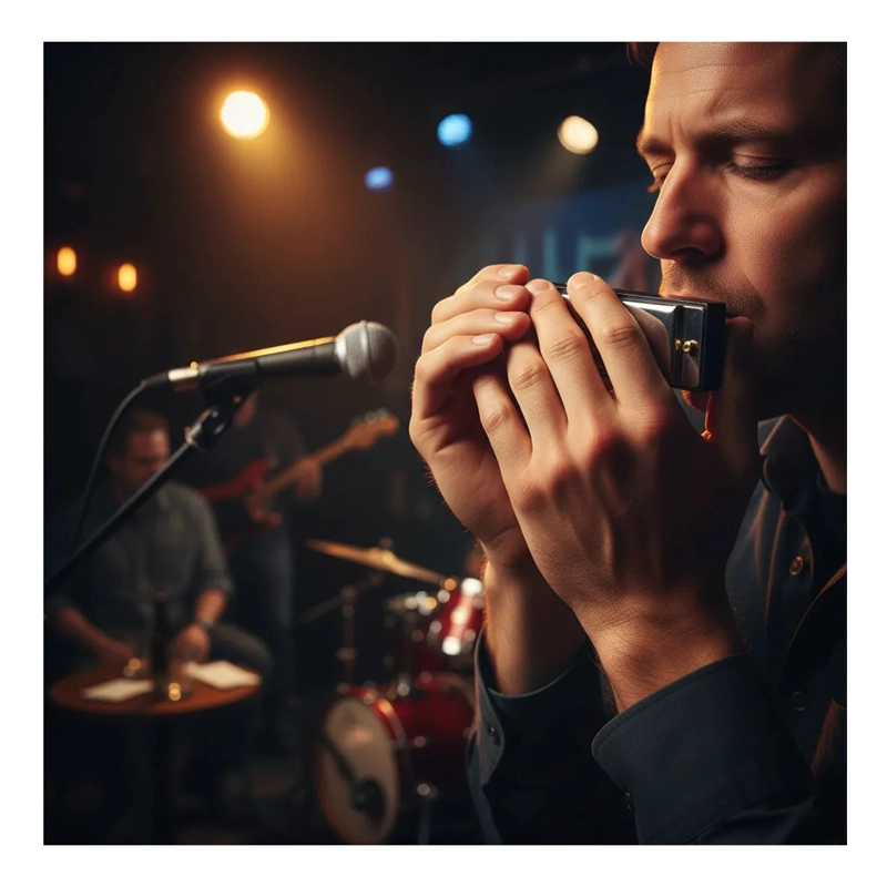ARMONICA BLUES 10 NOTA C BIG MAMA ETINGER - 4