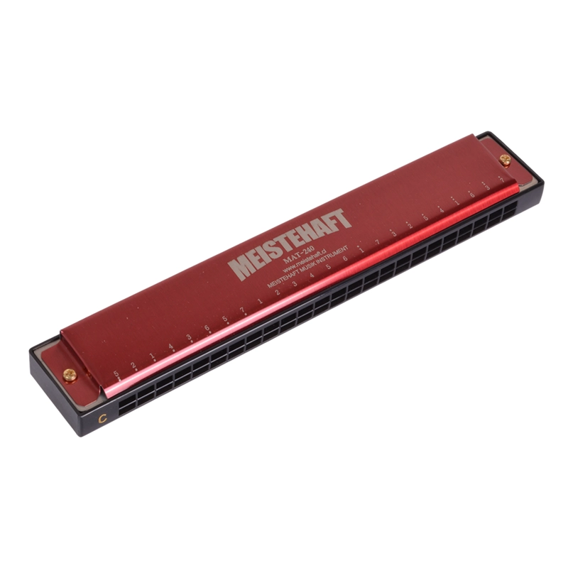 ARMONICA ROJA MAT-240 MEISTEHAFT - 1