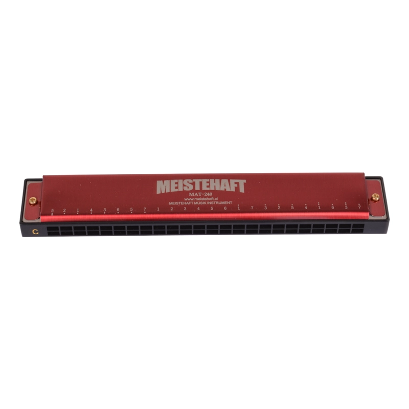 ARMONICA ROJA MAT-240 MEISTEHAFT - 2