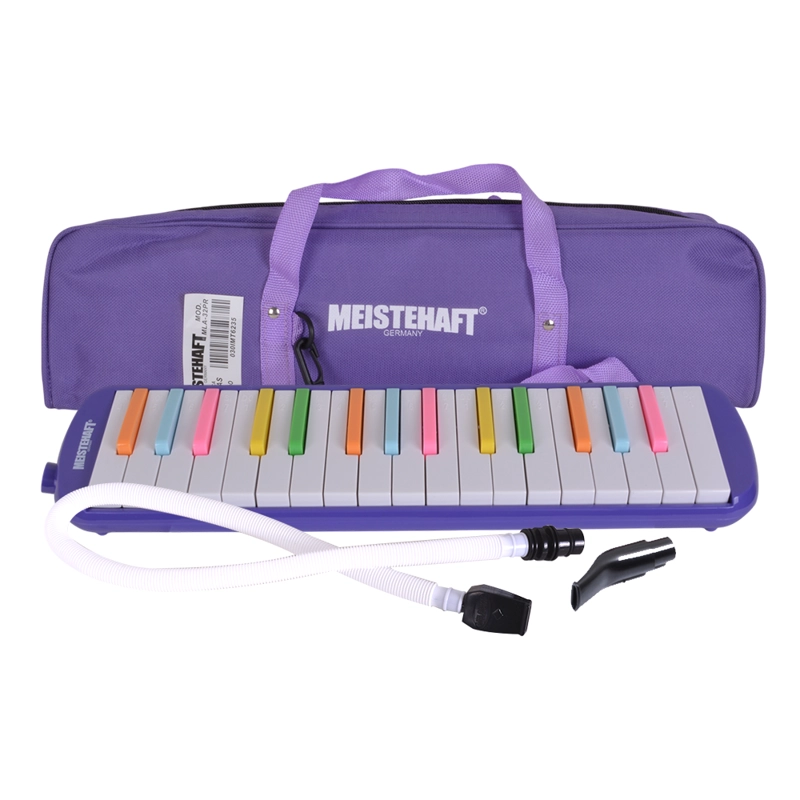 MELODICA 32 NOTAS MORADA TECLAS MULTICOLOR MLA-32 MEISTEHAFT - 1