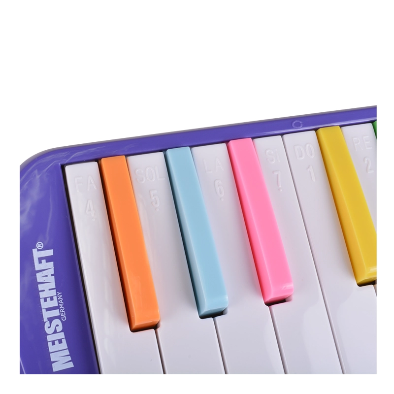 MELODICA 32 NOTAS MORADA TECLAS MULTICOLOR MLA-32 MEISTEHAFT - 3