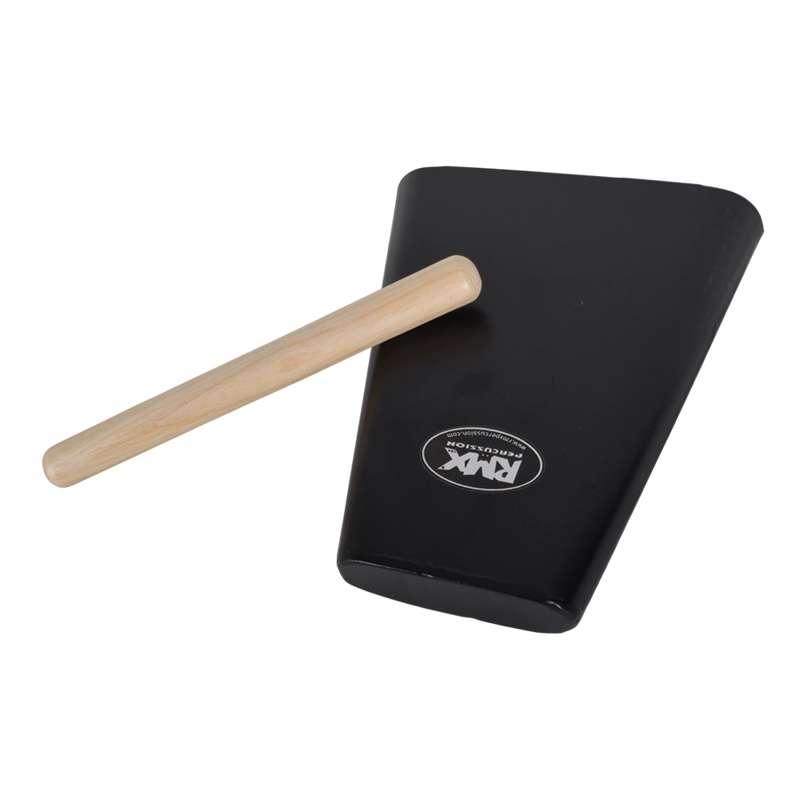CENCERRO DE MANO 7 PULGADAS NEGRO CON BAQUETA RMX BHND-7B - 2