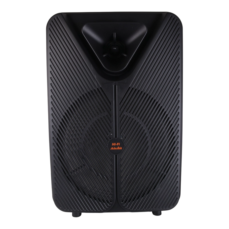 PARLANTE PORTATIL 12' BT/MP3/FM/LED 2 MIC BEST SING-E SP-1230 - 1