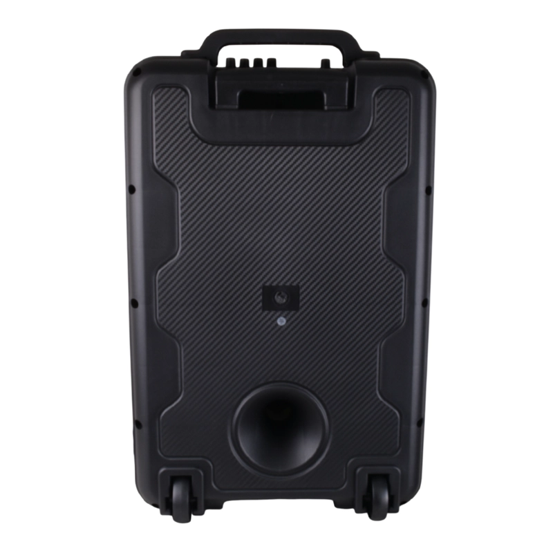 PARLANTE PORTATIL 12' BT/MP3/FM/LED 2 MIC BEST SING-E SP-1230 - 2