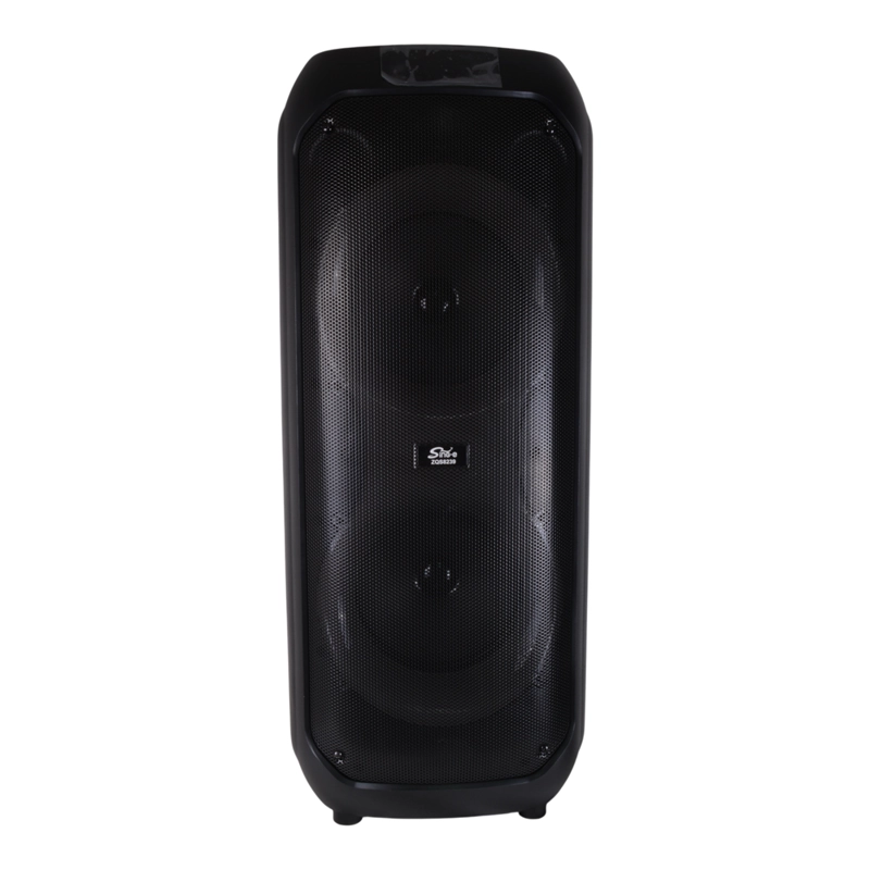 PARLANTE PORTATIL 2X8' 25W LEDS, MIC, BT SING-E ZQS8239 - 2