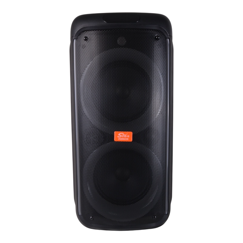 PARLANTE PORTATIL 2X6,5' 30W LEDS, MIC, BT SING-E ZQS6238 - 2