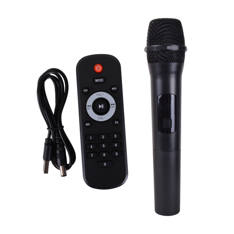 PARLANTE PORTATIL 2X6,5' 30W LEDS, MIC, BT SING-E ZQS6238 - 4
