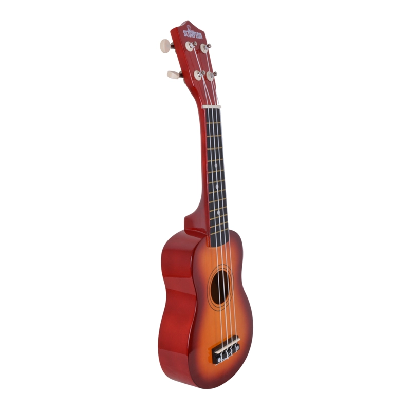 UKELELE SOPRANO 21 SUNBURST CON FUNDA UKS-21-SS SCORPION - 2