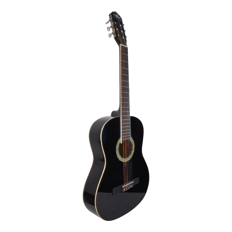 GUITARRA CLASICA NEGRA 39 CON FUNDA CN-139 LA ESPAÑOLA - 2