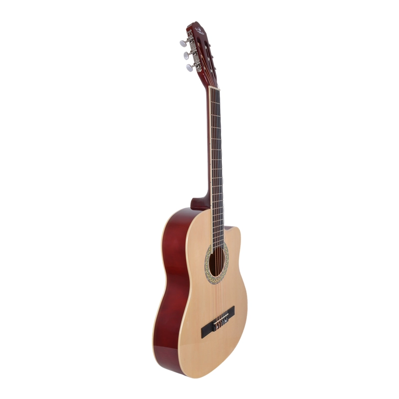 GUITARRA CLASICA CUTAWAY NATURAL 39 CON FUNDA CWN-239 LA ESPAÑOLA - 2