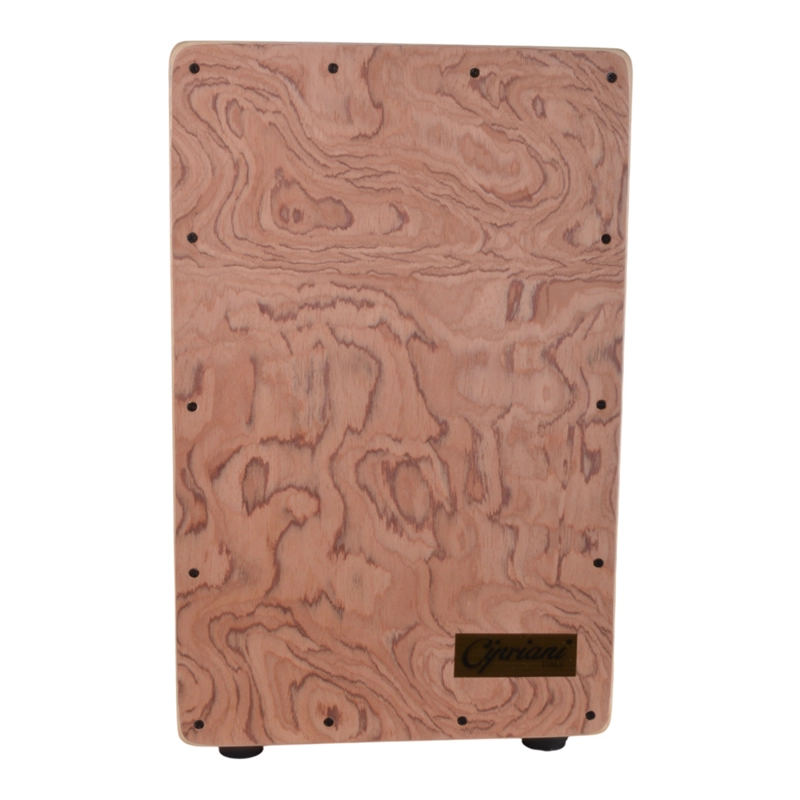 CAJON PERUANO CON BORDONA CASTAÑO CON FUNDA CAS-100 CIPRIANI - 1