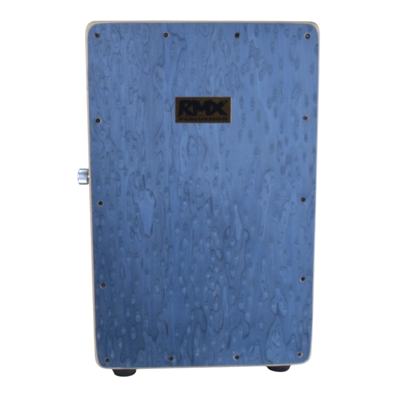 CAJON PERUANO CON BORDONA AJUSTABLE AZUL CON FUNDA CPX-5 RMX - 1
