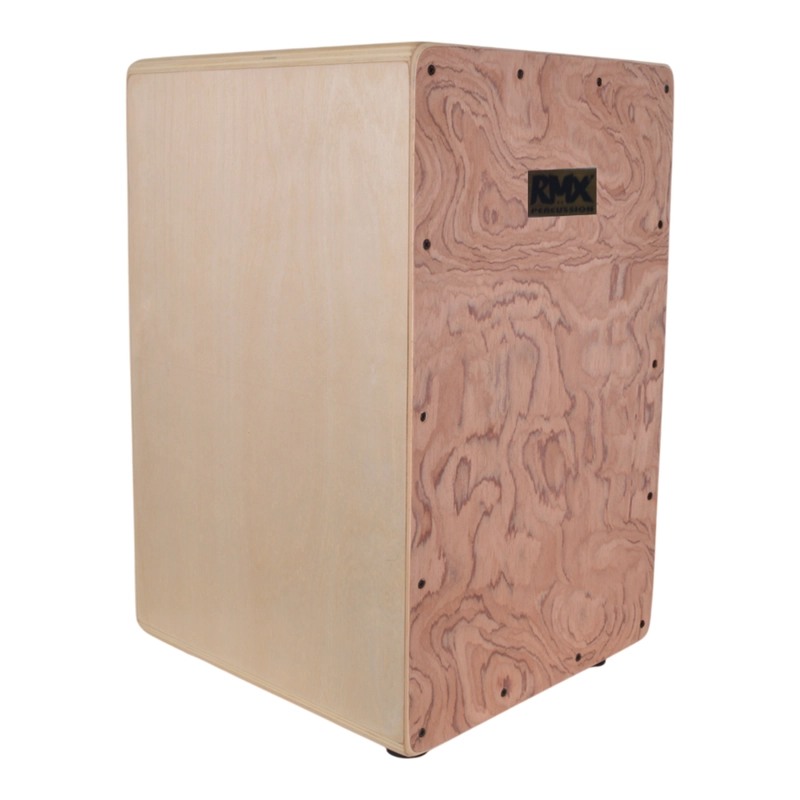 CAJON PERUANO CON BORDONAS CASTAÑO CON FUNDA CPB-1 RMX - 2
