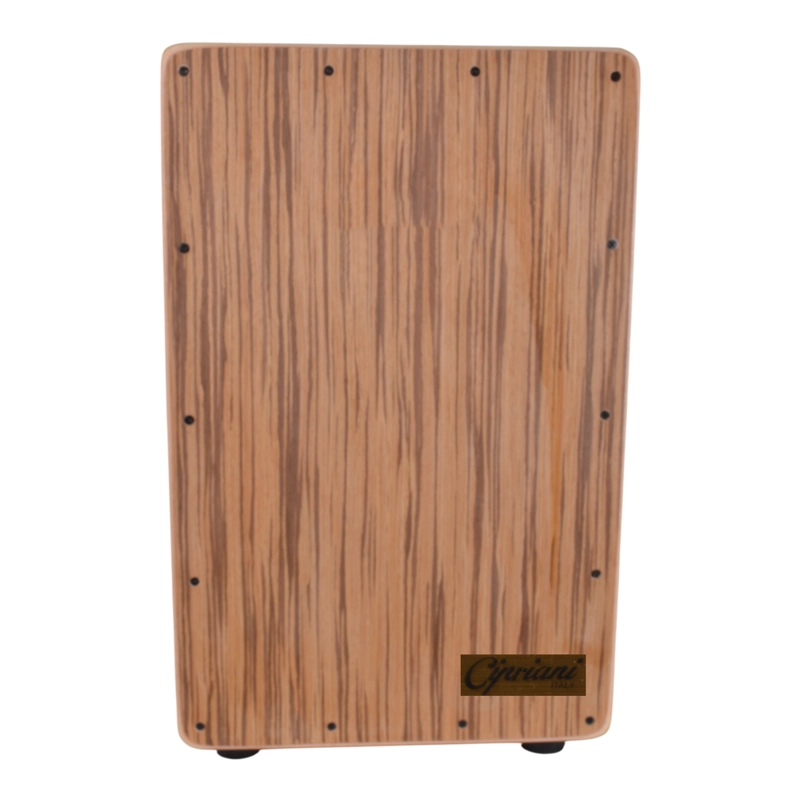 CAJON PERUANO CON BORDONA ROBLE CLARO CON FUNDA CAS-120 CIPRIANI - 1