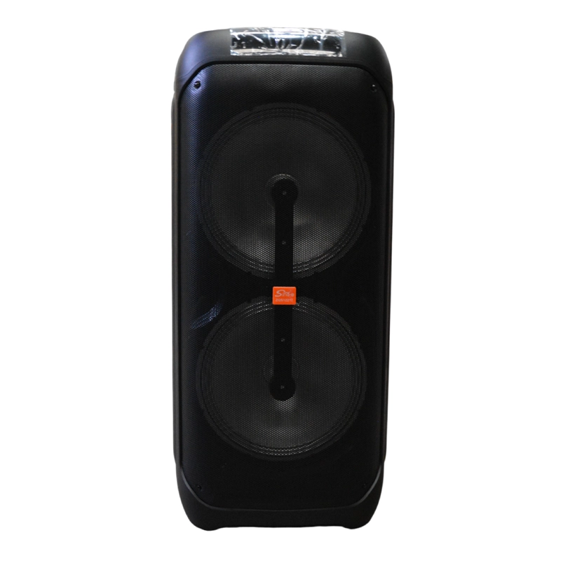 PARLANTE PORTATIL 2X12' 50W LEDS, MIC, BT SING-E ZQS12217 - 2