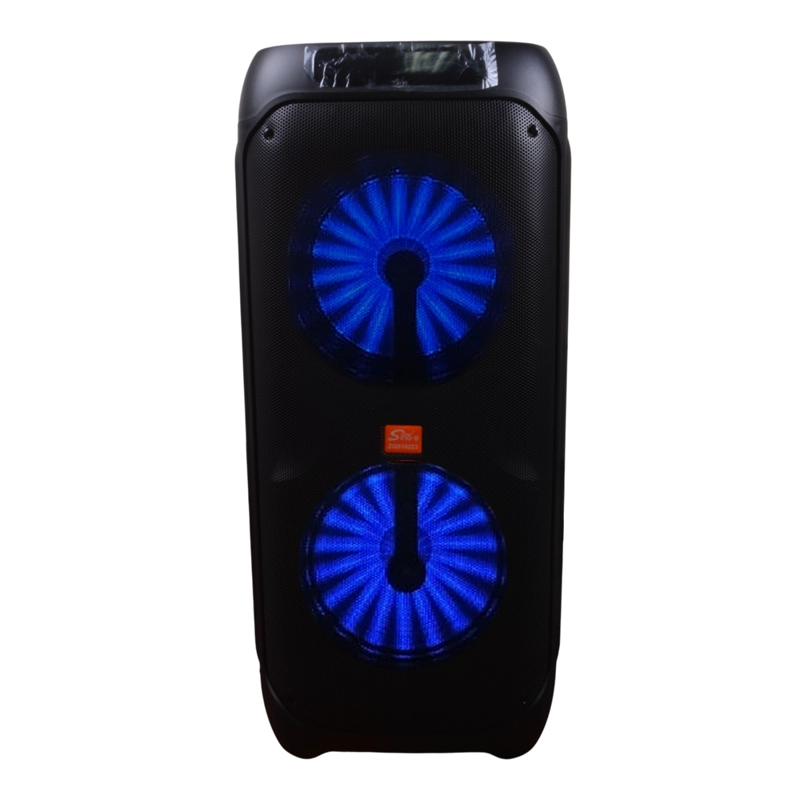 PARLANTE PORTATIL 2X10' 80W LEDS, MIC, BT SING-E ZQS10223 - 3