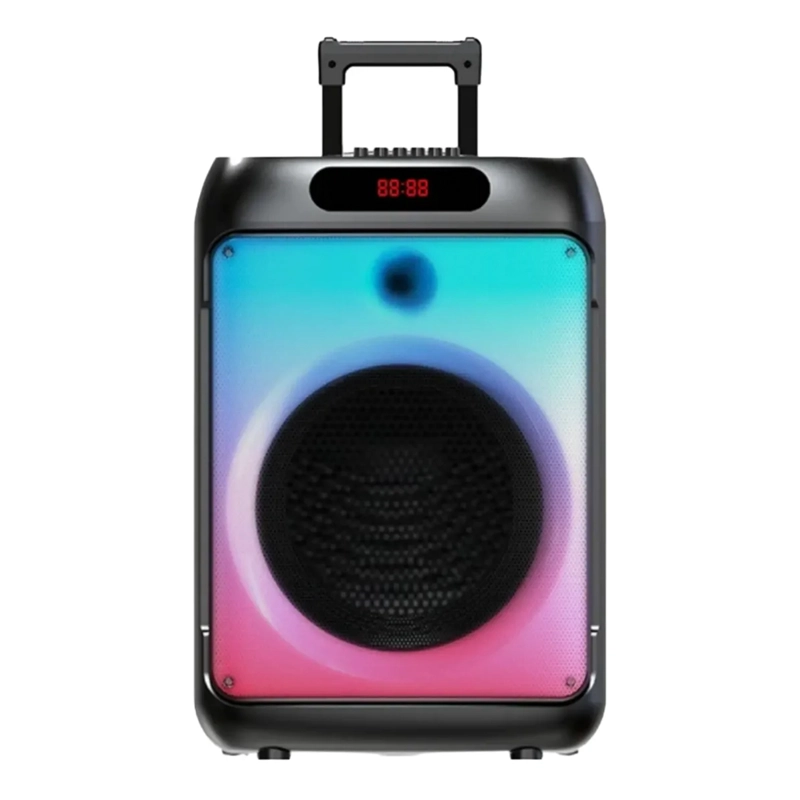 PARLANTE PORTATIL 15' 50W LEDS, MIC, BT SING-E ZQS15125 - 2